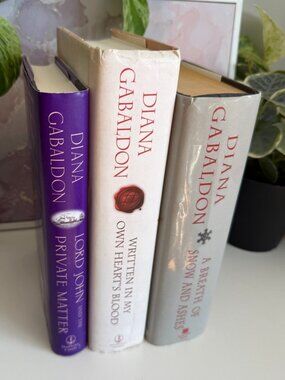 📚 Outlander series Hardcover Bundle | Diana Gabaldon | 3 Book Set
